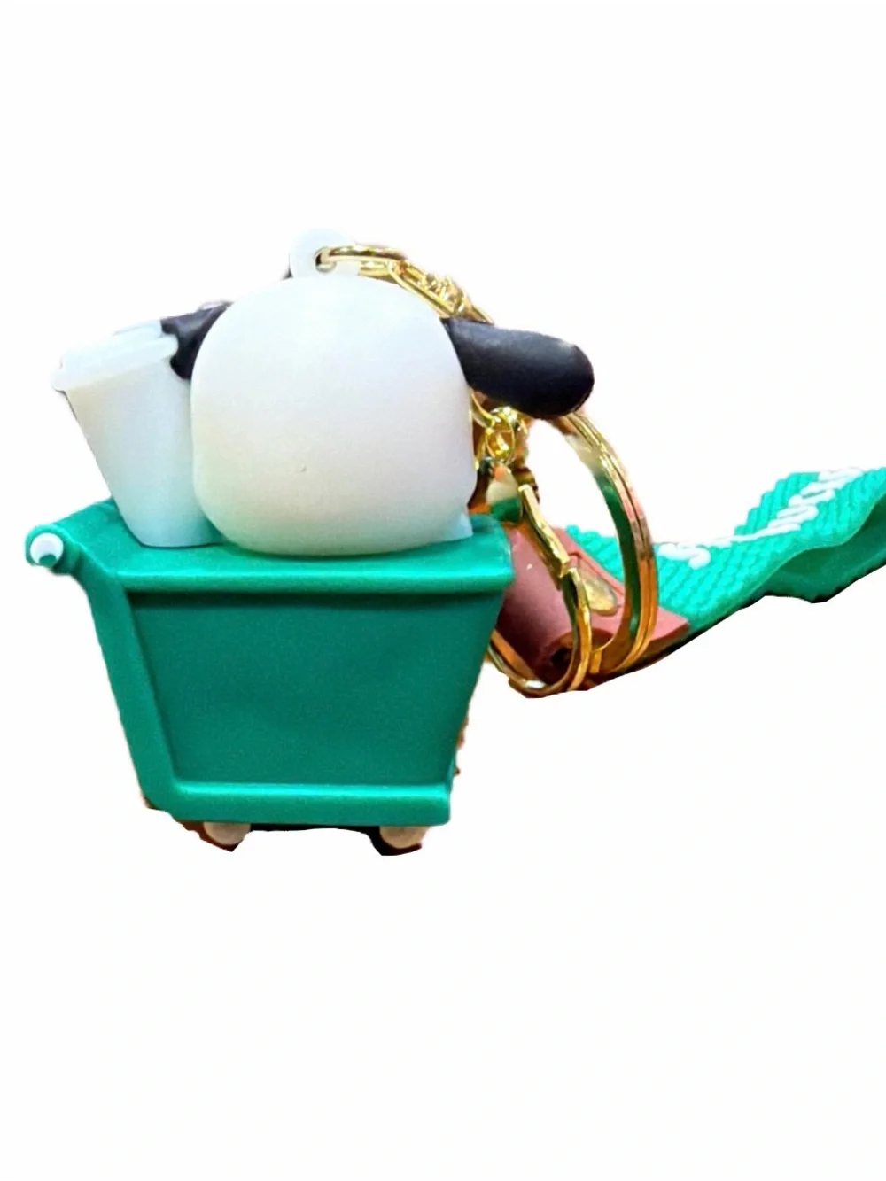 NWOT Pocha Starbucks-Style Keychain in a Shopping Cart 🛒
